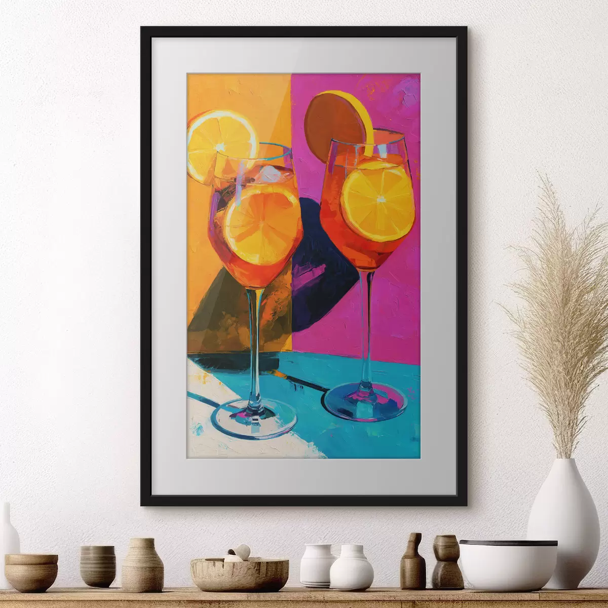 Affiche Un cocktail aux agrumes f49607