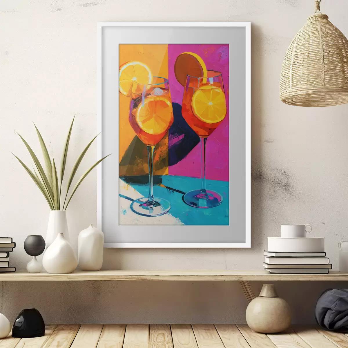 Affiche Un cocktail aux agrumes f49607