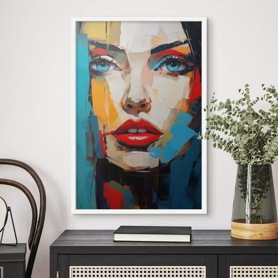 Fotobehang Abstract Portret f49628