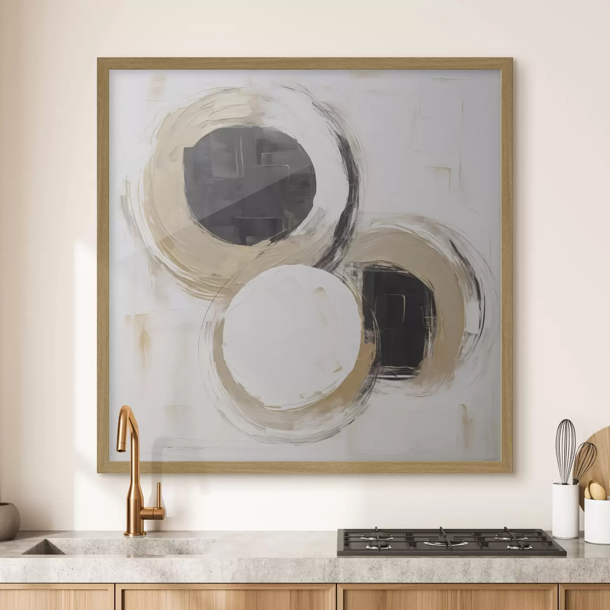 Affiche Abstraction imitation de la peinture f49604