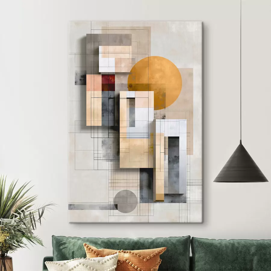 Fotobehang Geometrische abstractie s49518