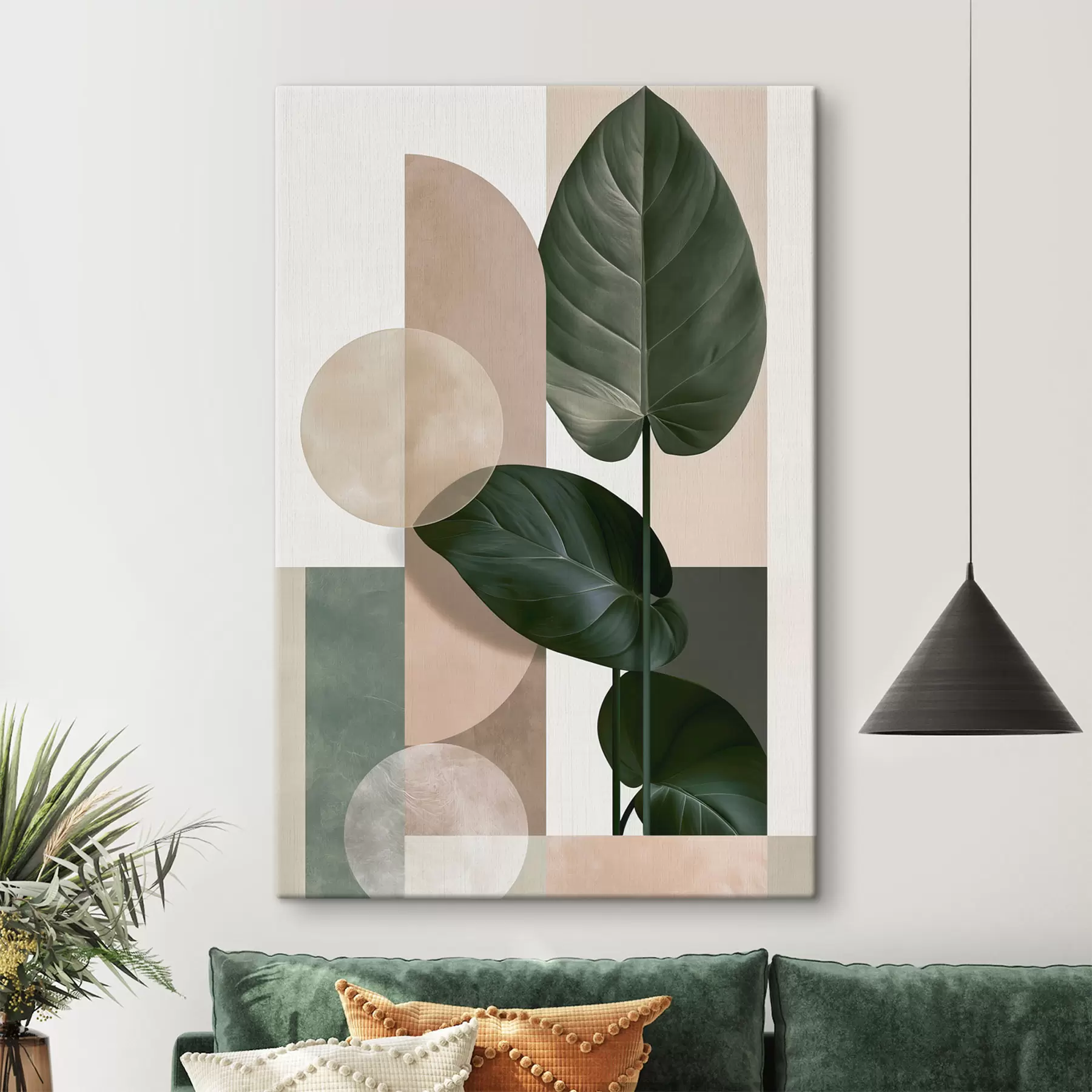  Peintures Abstraction botanique s49525
