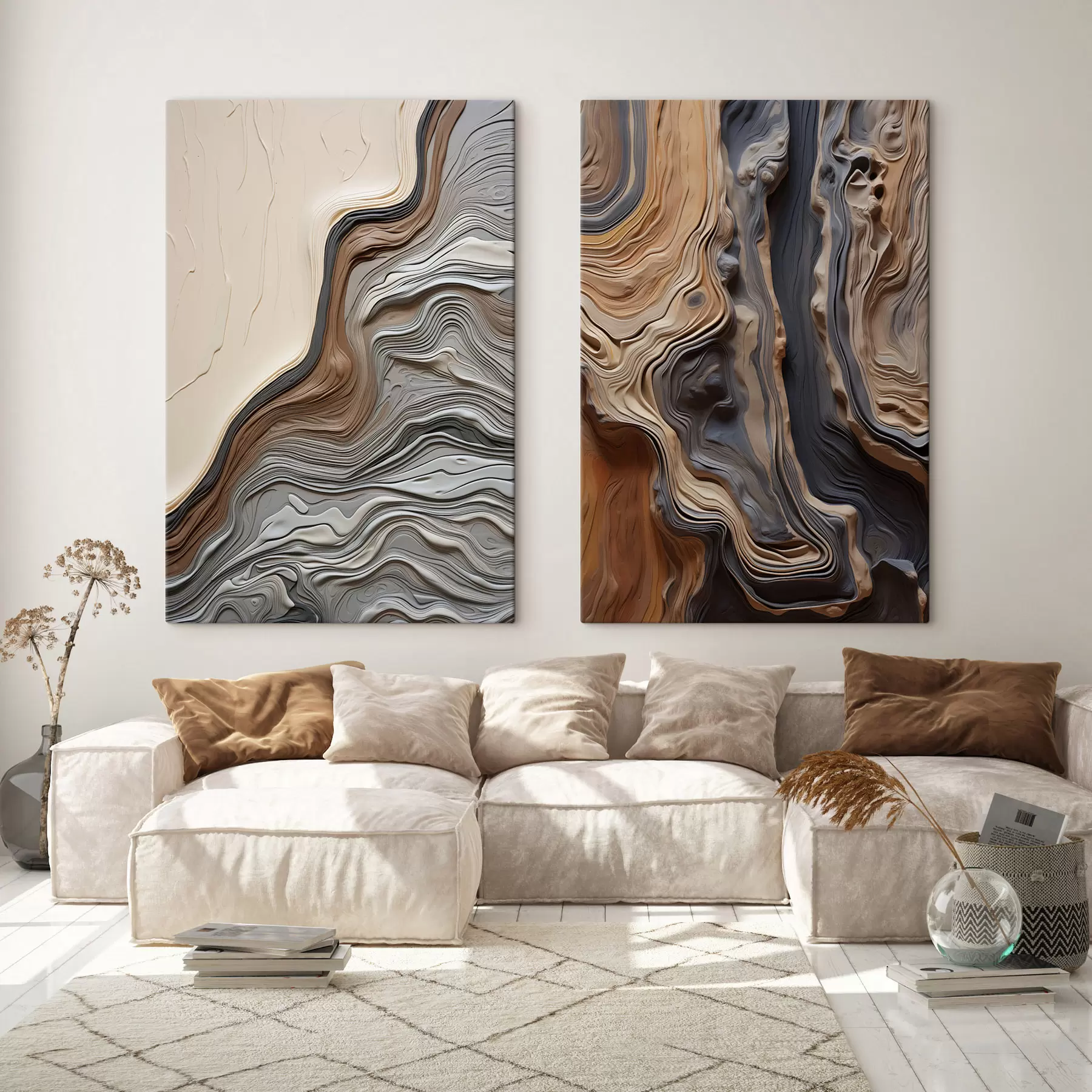  Peintures Composition en bois m30611