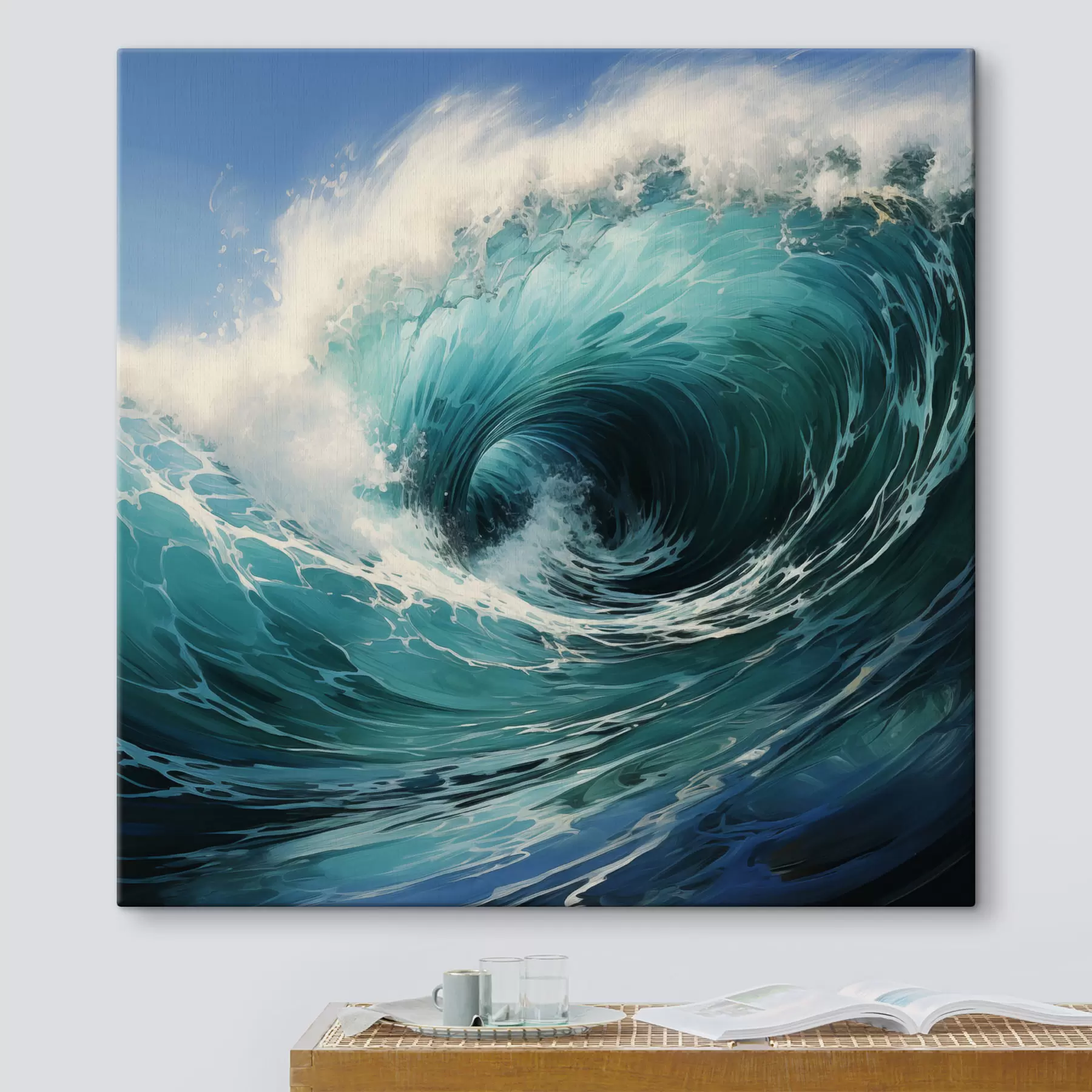  Peintures La Grande Vague s49638