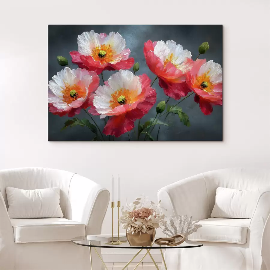  Peintures Fleurs colorées s49640