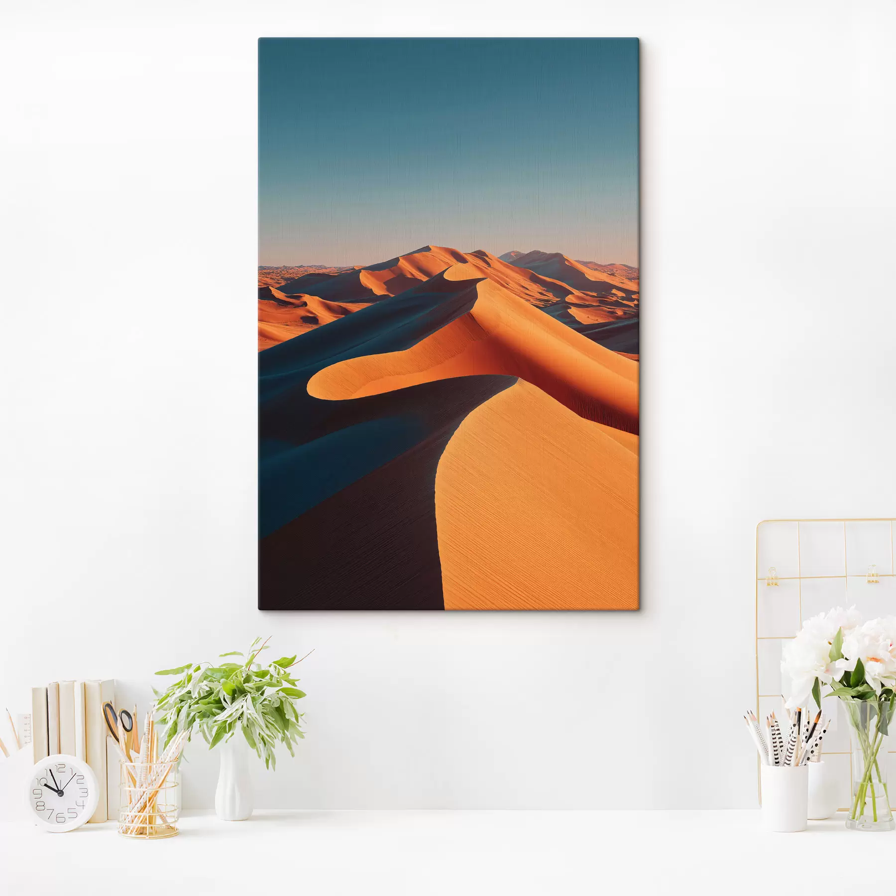 Peintures Le désert sous le soleil s49663