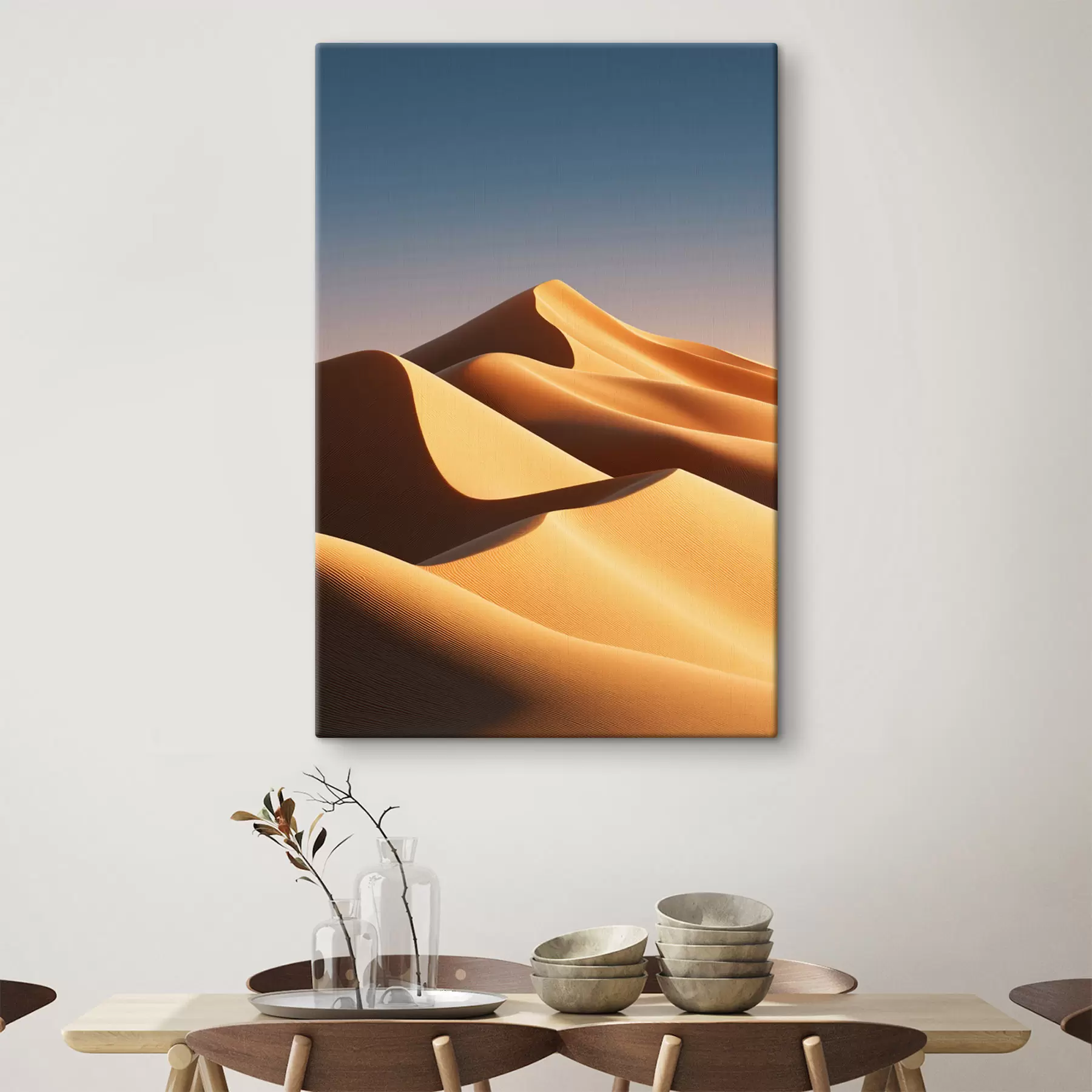 Peintures Le désert sous le soleil s49664
