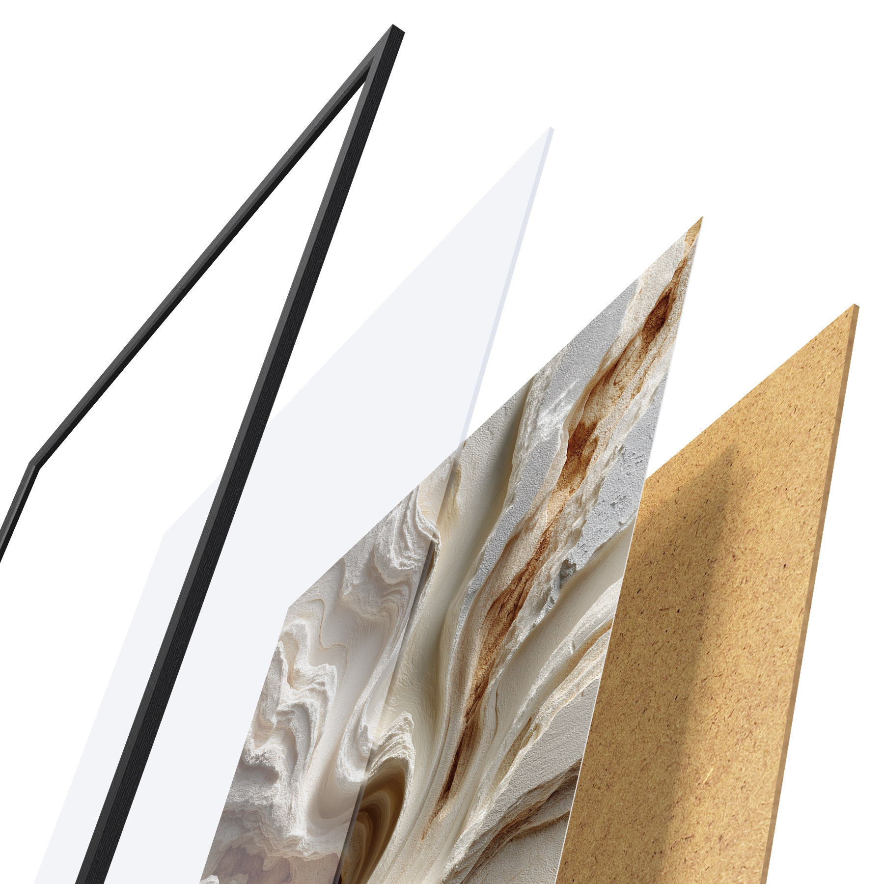 Affiche Imitation de texture de pierre f49641