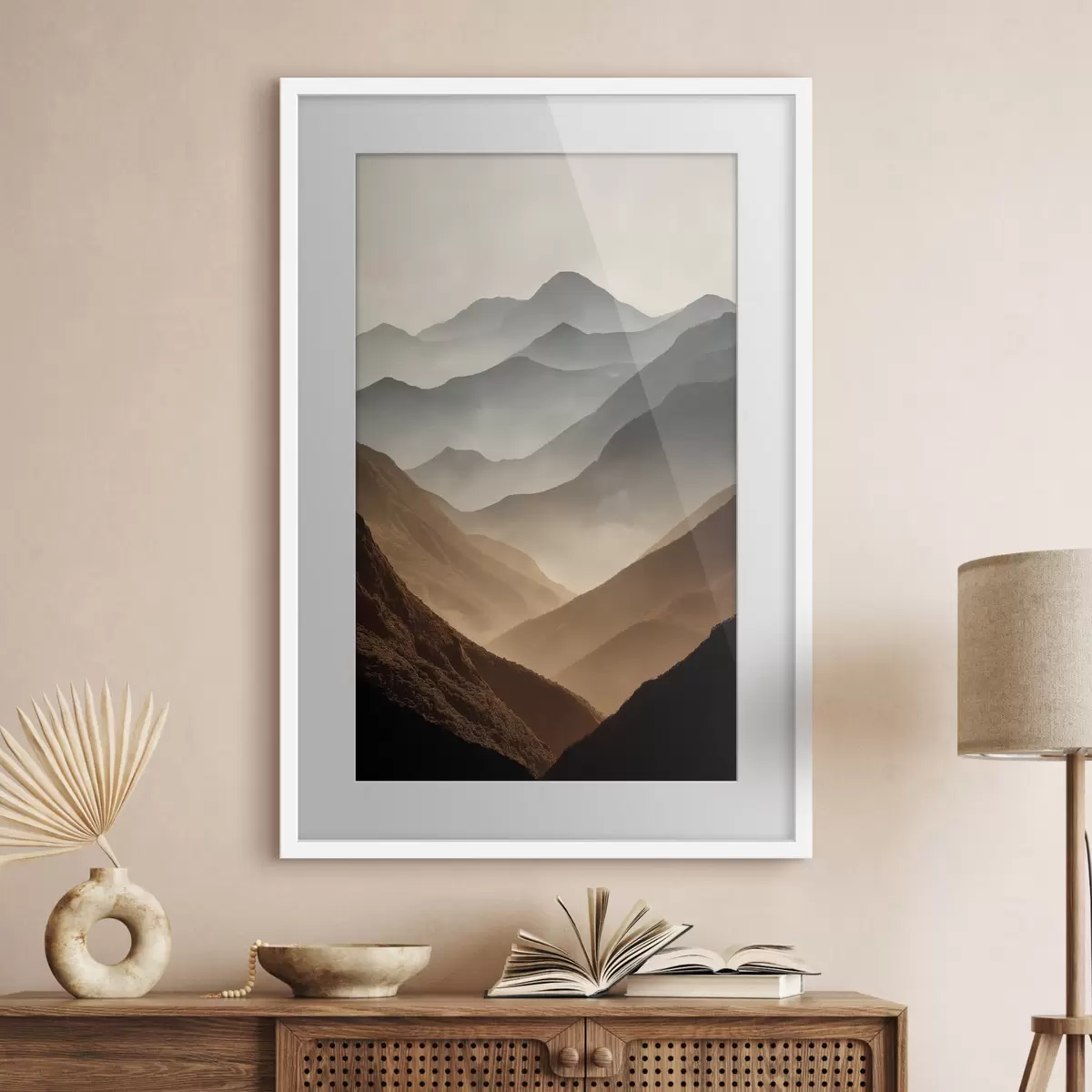 Affiche Montagnes paisibles f49643