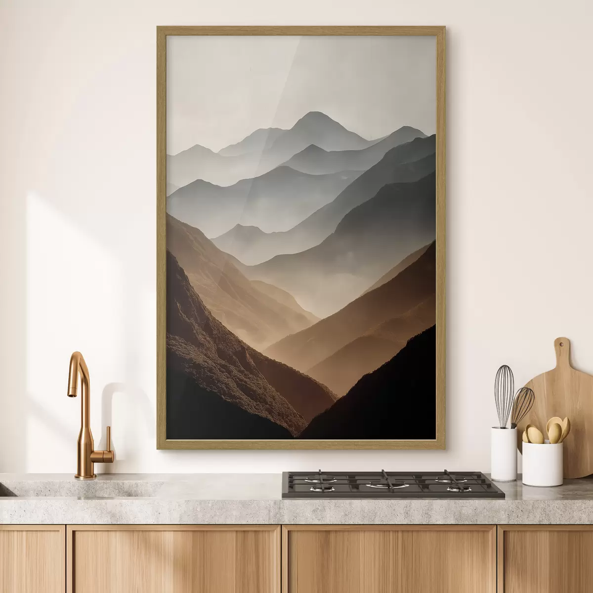 Affiche Montagnes paisibles f49643