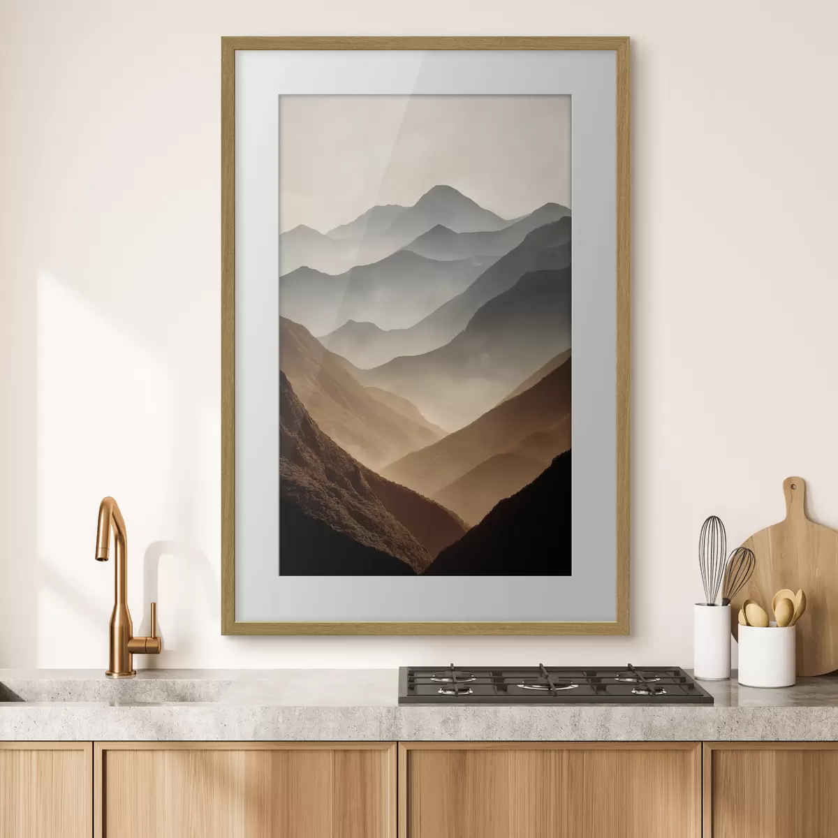 Affiche Montagnes paisibles f49643