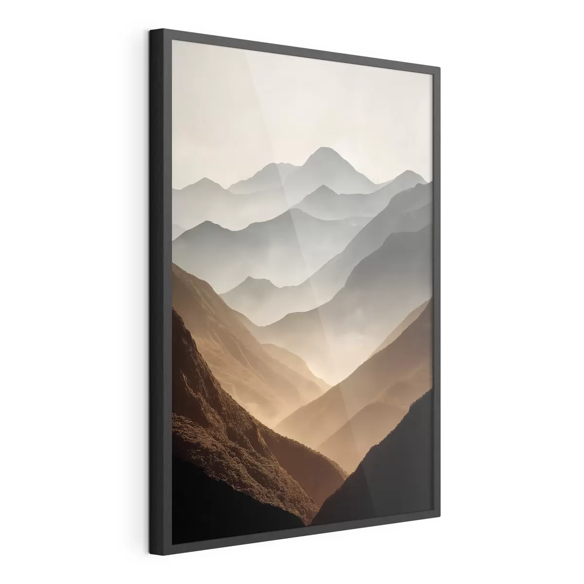 Affiche Montagnes paisibles f49643