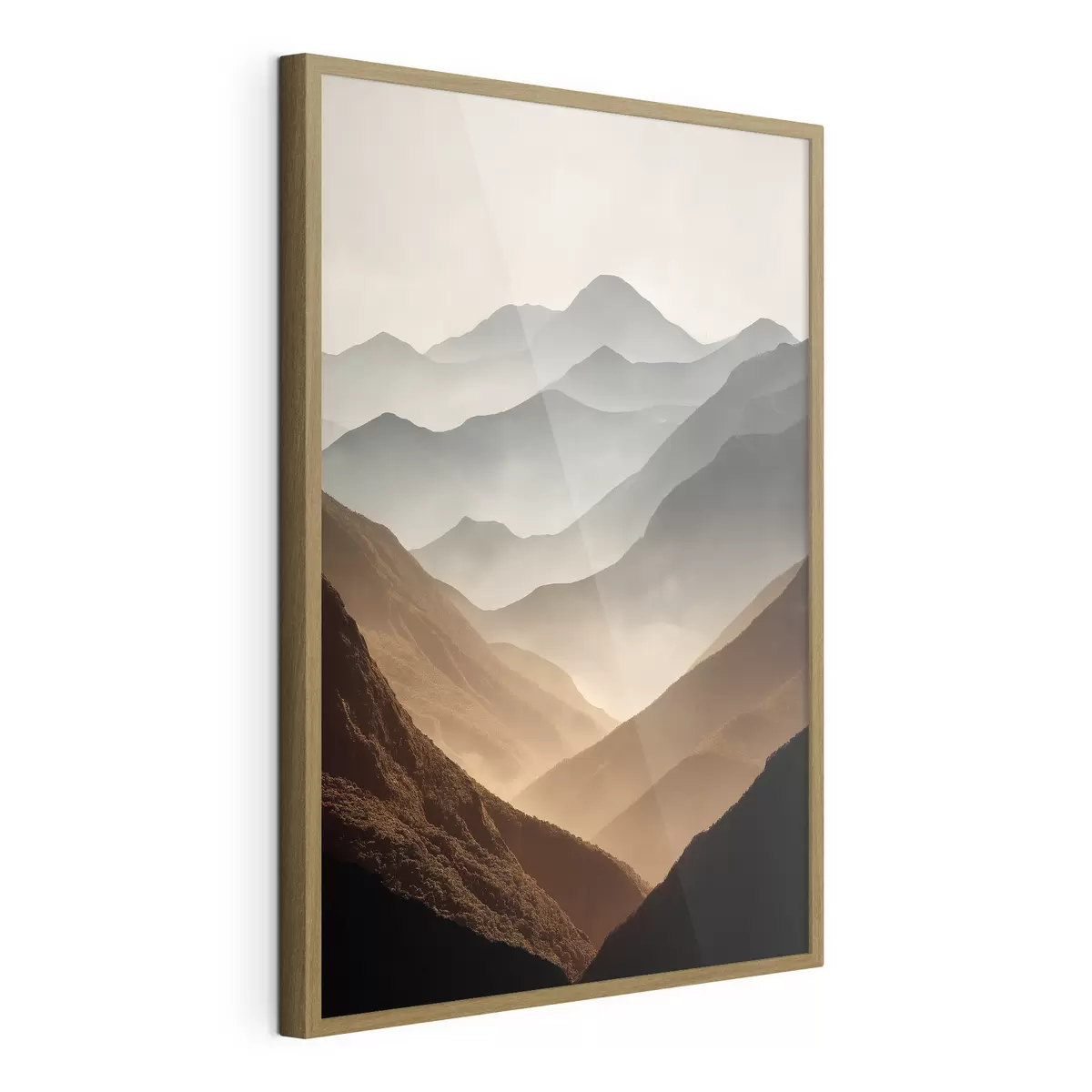 Affiche Montagnes paisibles f49643
