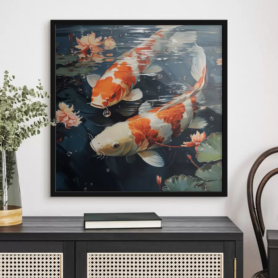 Fotobehang Kleurrijke vissen f49661