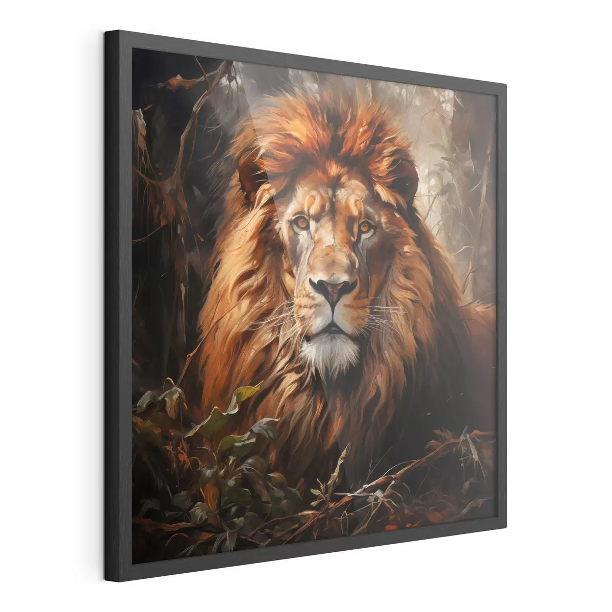 Affiche Lion f49665