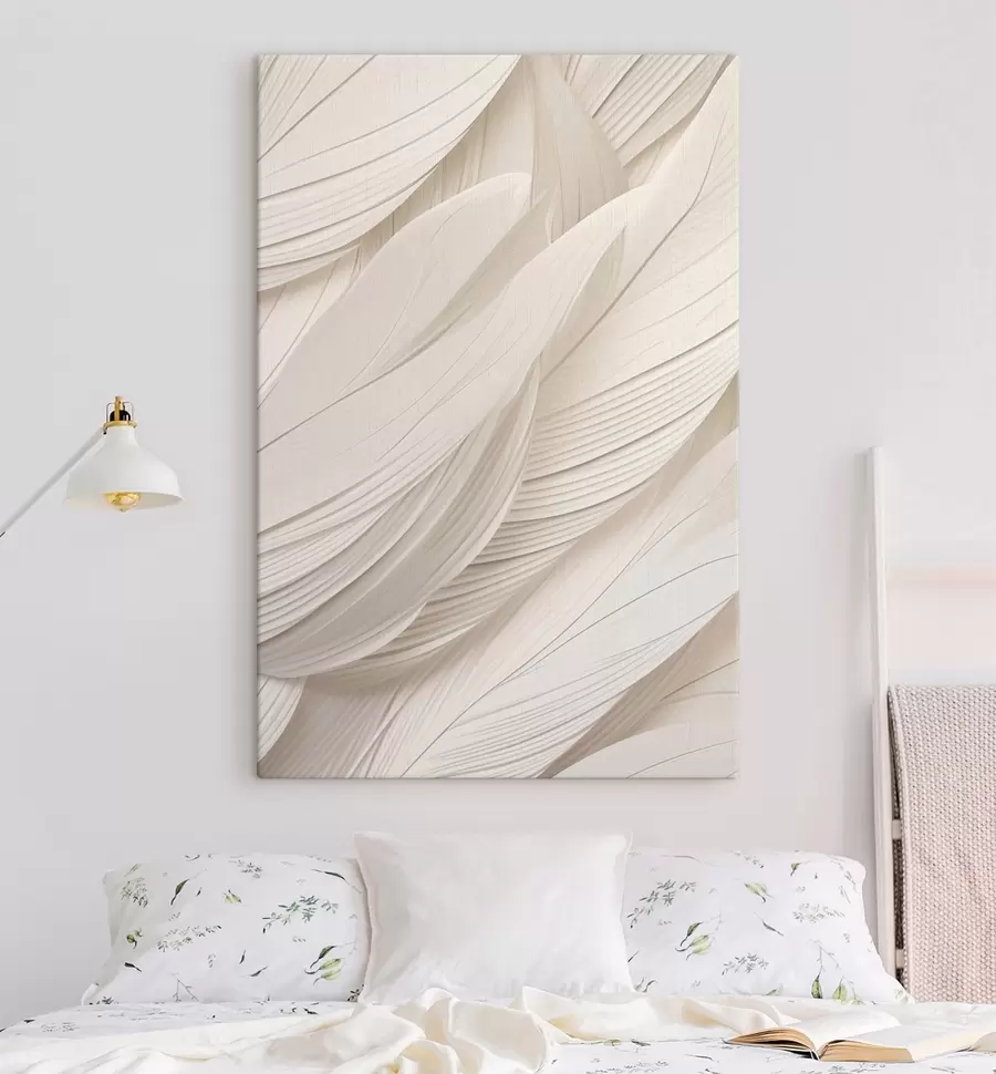  Peintures Vagues abstraites beiges s49377