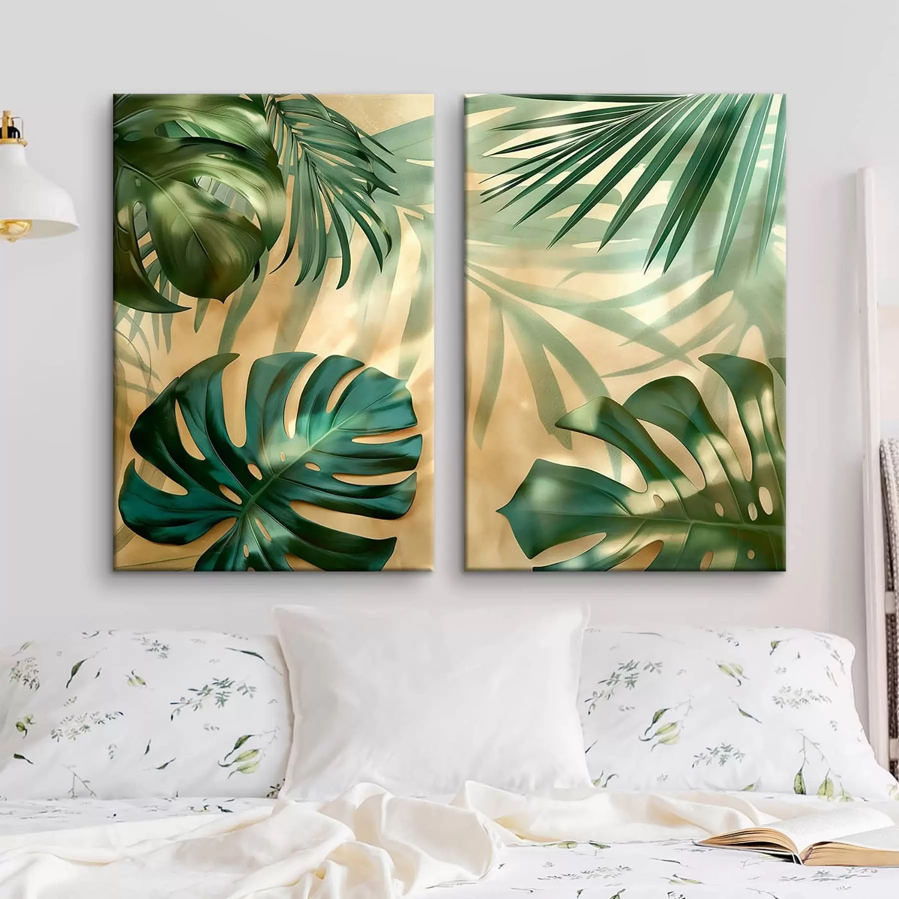  Peintures Feuilles de monstera tropical m30609