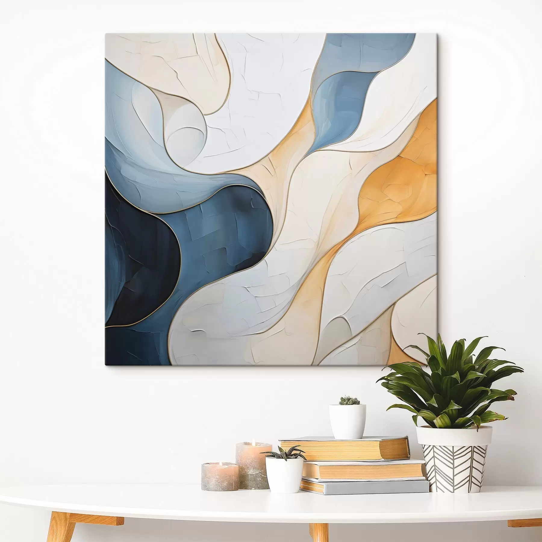  Schilderijen Abstrakt patroon, schilderijimitatie s49752