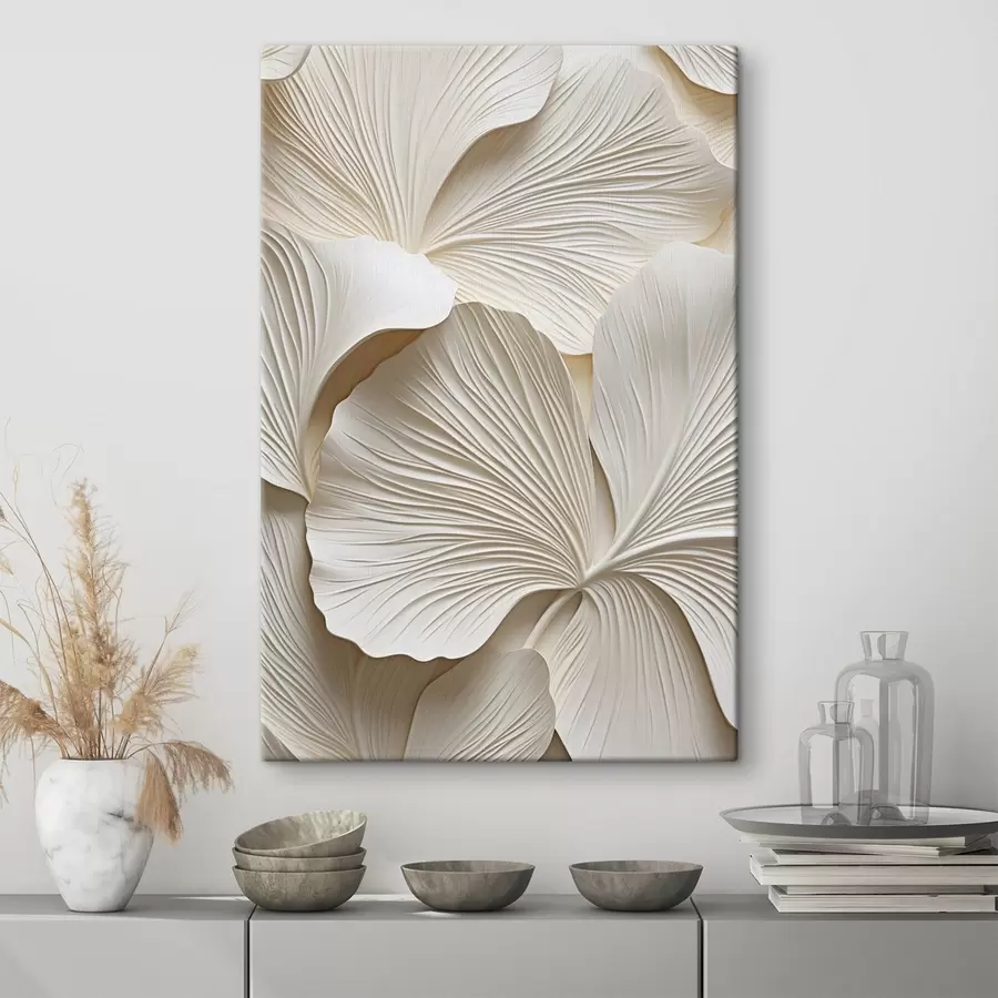  Peintures Motif floral abstrait, illustration plate s49755