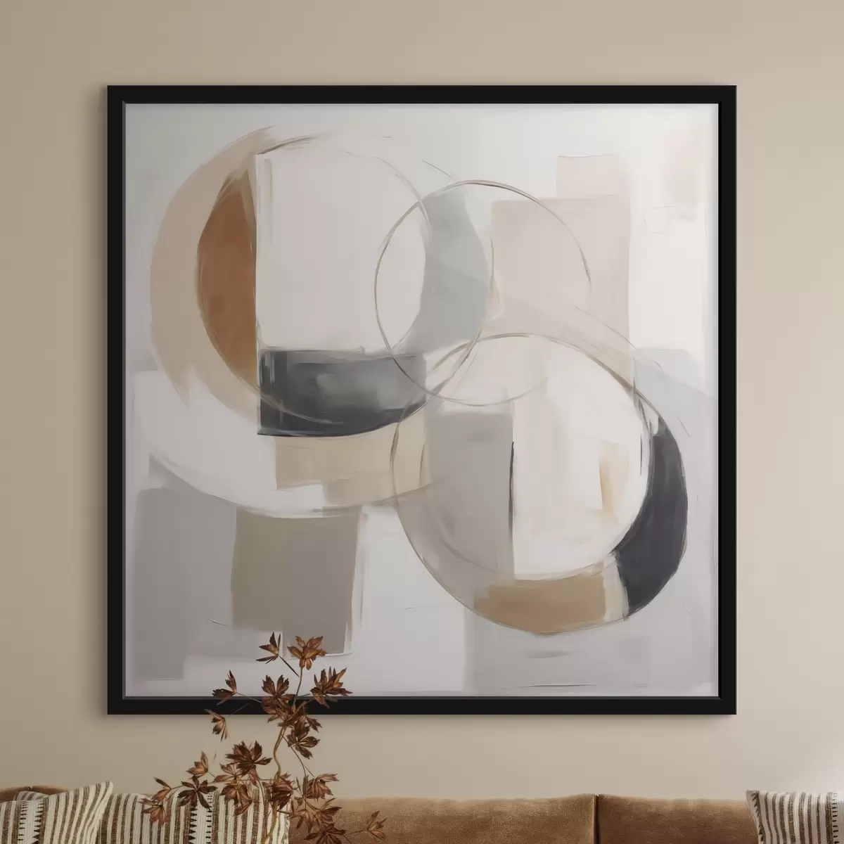 Affiche Abstraction imitation de la peinture f49744