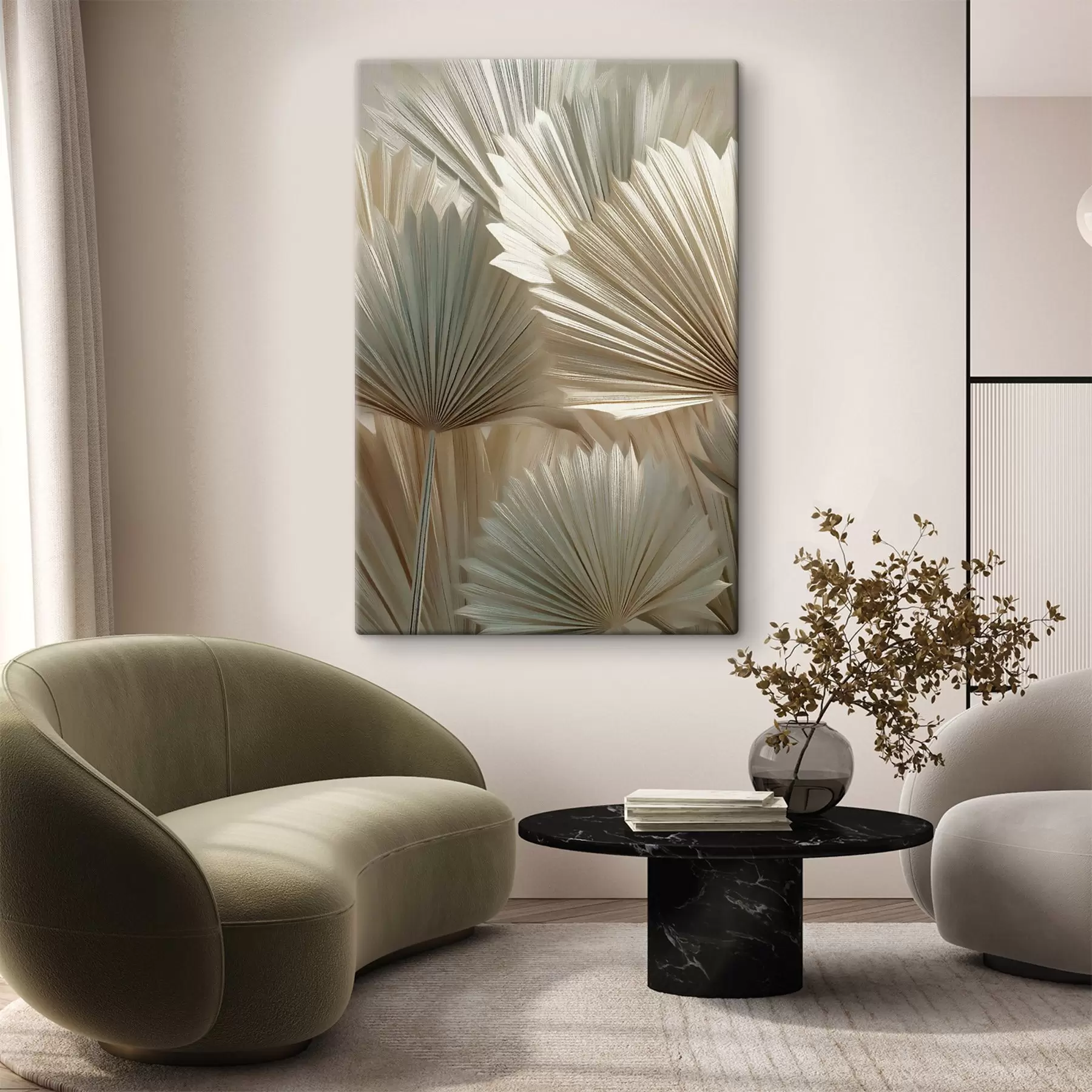  Peintures Feuilles de palmier s49736