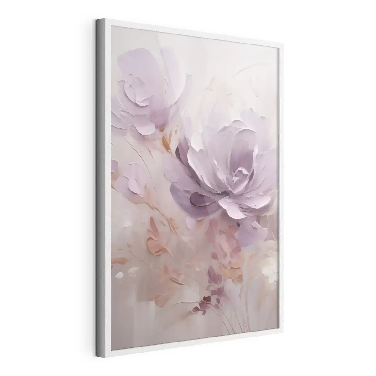 Affiche Aquarelle représentant une pivoine lilas f49734