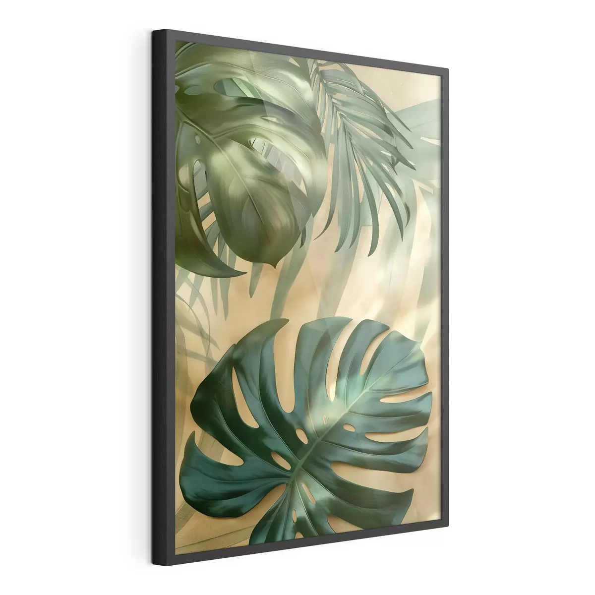 Affiche Monstera et feuillages tropicaux f49552
