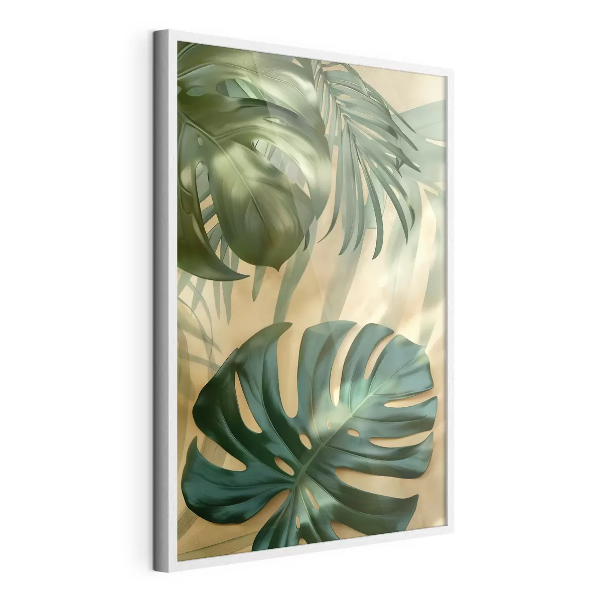Affiche Monstera et feuillages tropicaux f49552