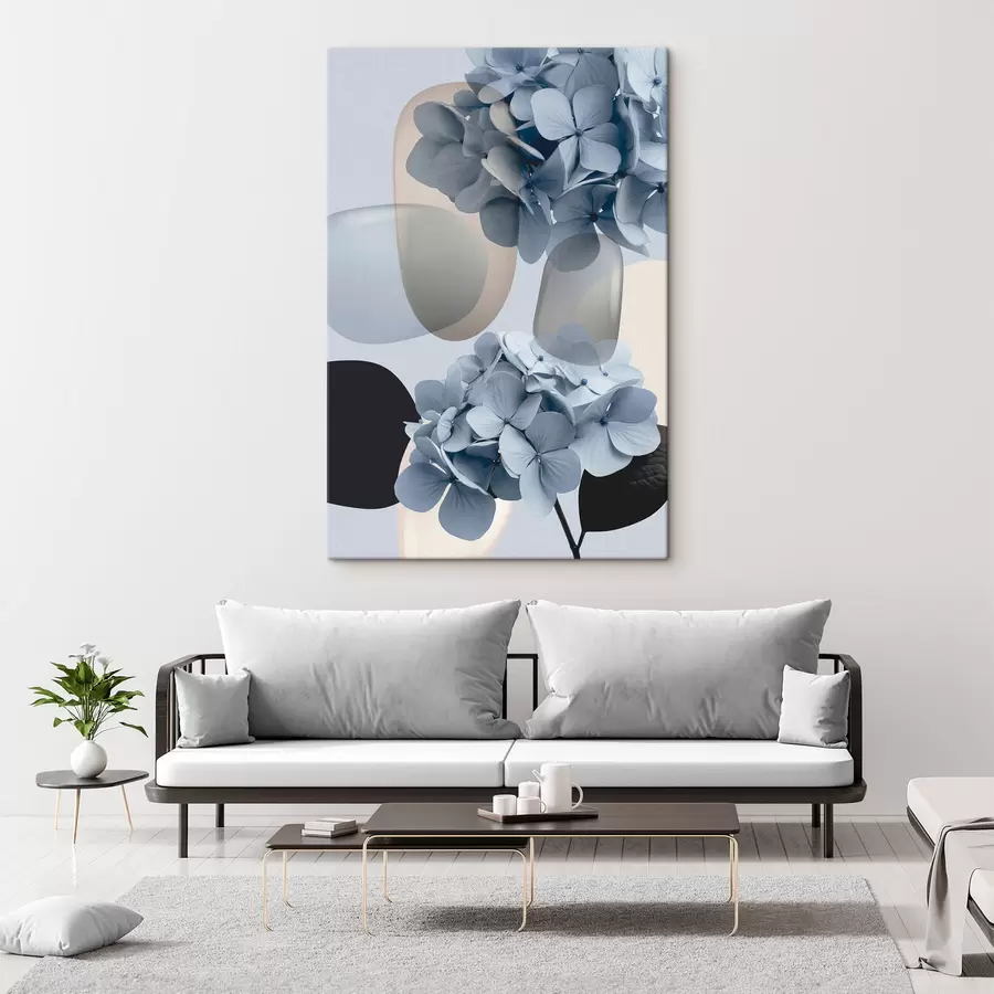  Schilderijen Compositie met hortensia’s s49698