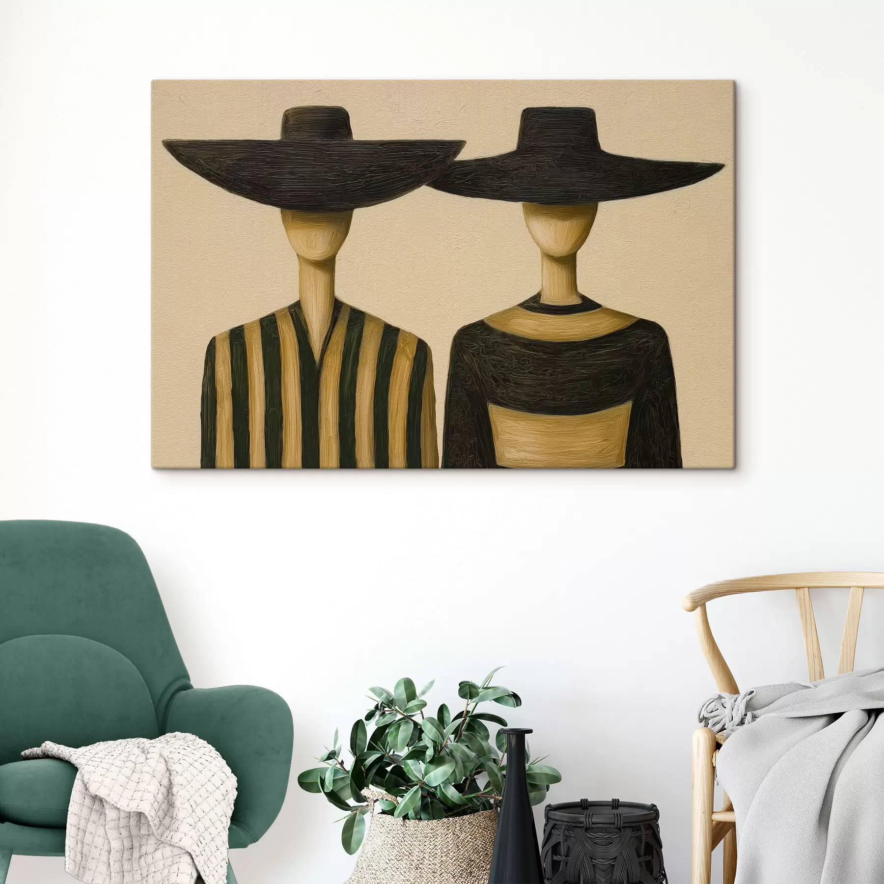  Peintures Figures stylisées s49829