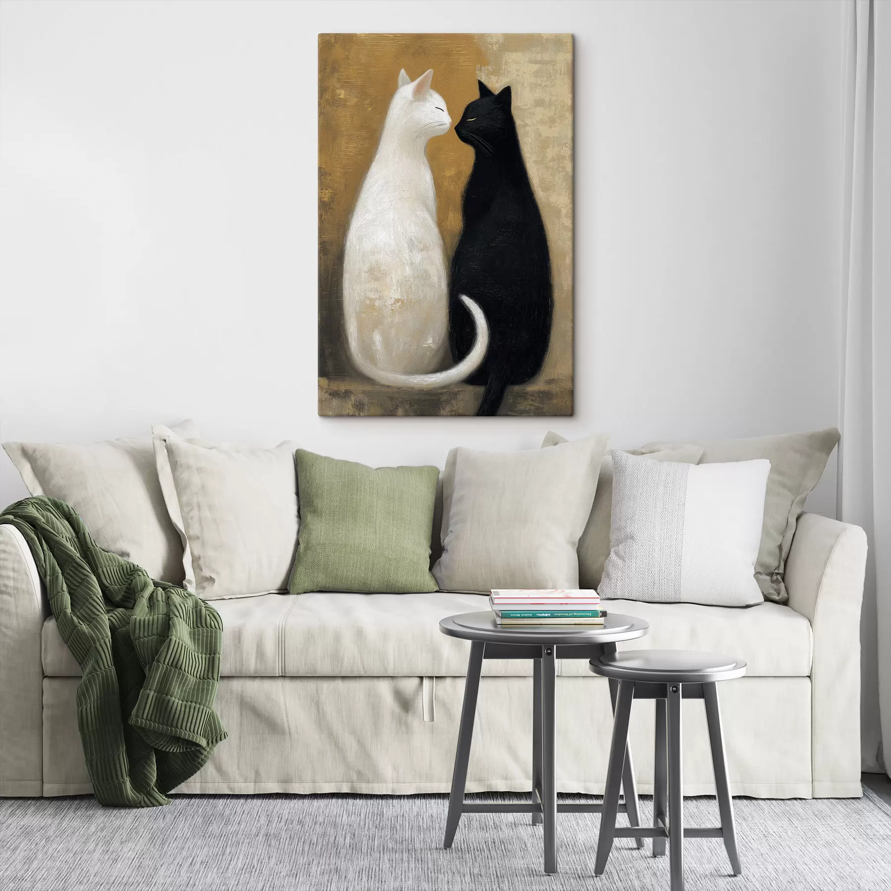  Peintures Deux chats s49836