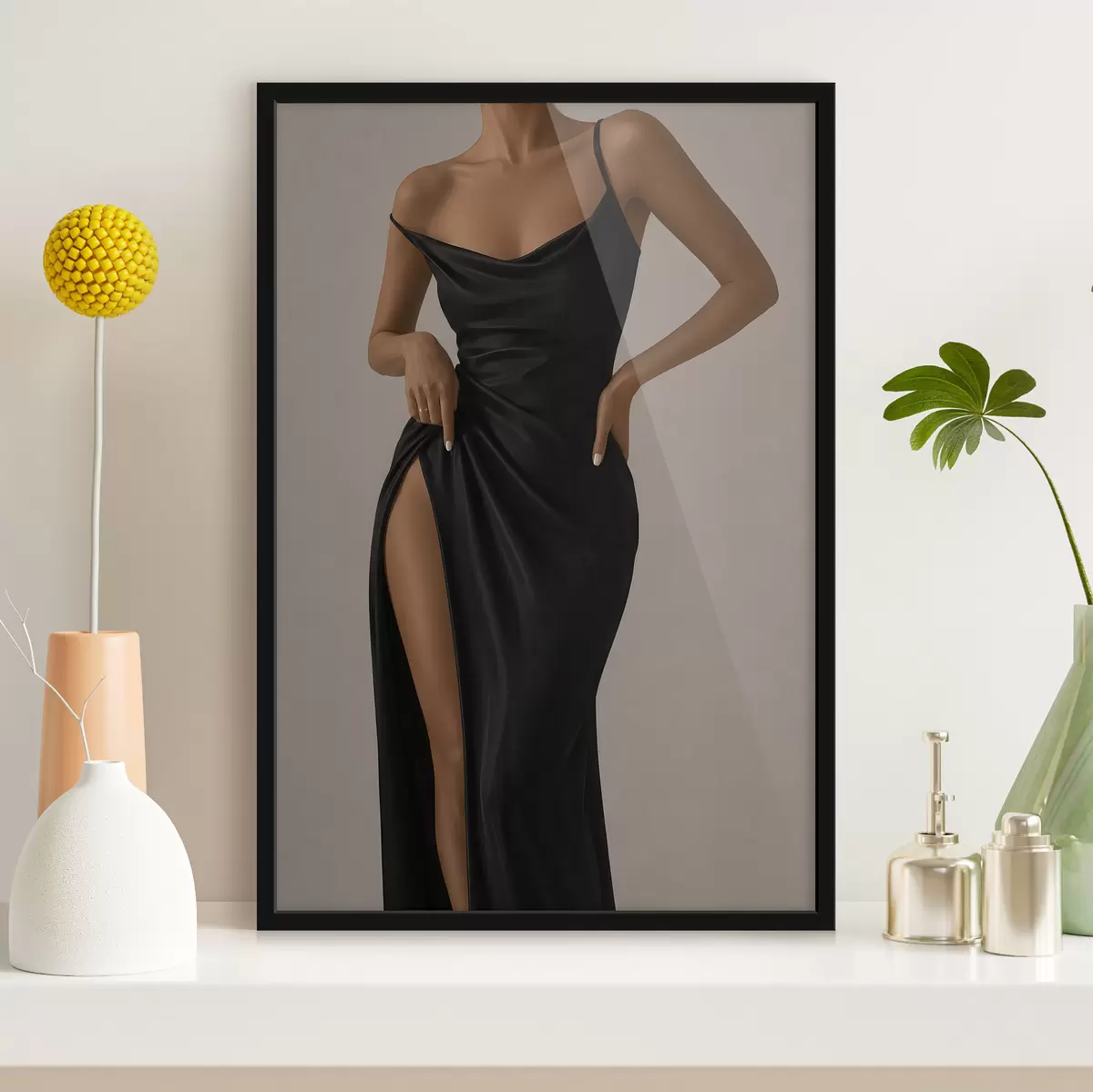 Affiche Robe noire f49822