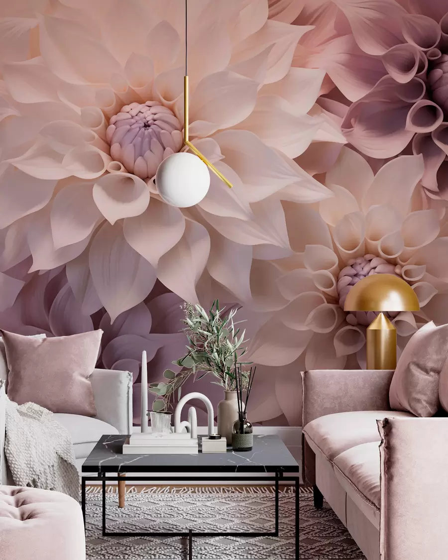 Fotobehang Klassieke bloemen w05774