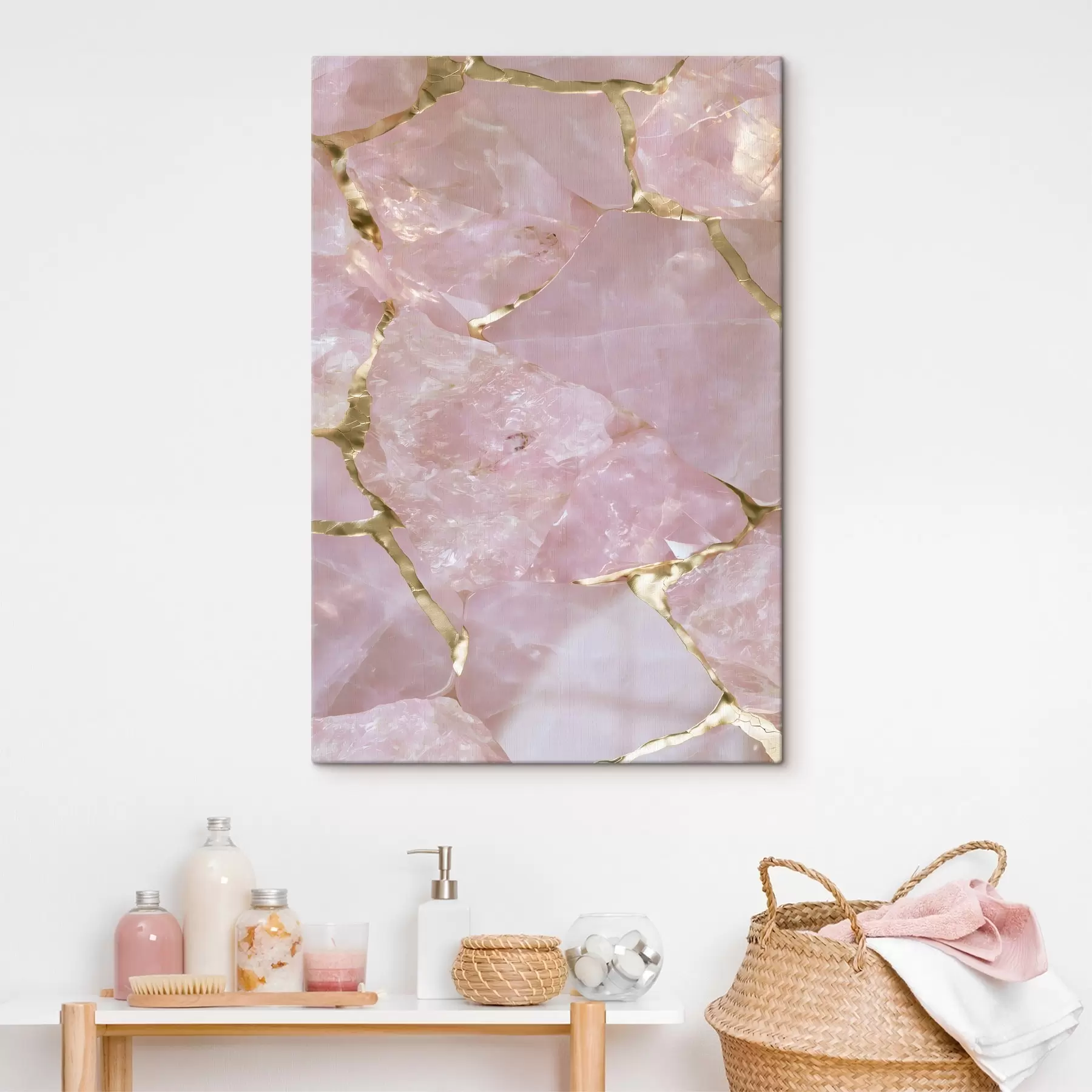  Peintures La texture du quartz rose s49873