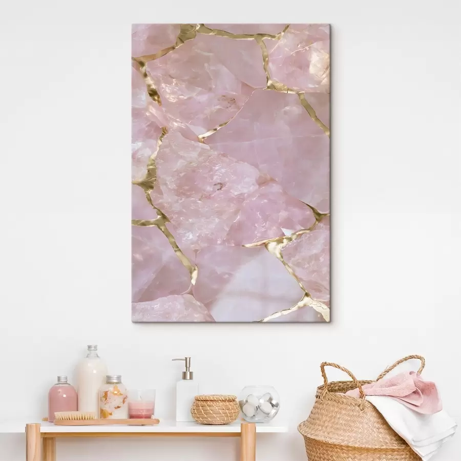  Peintures La texture du quartz rose s49873