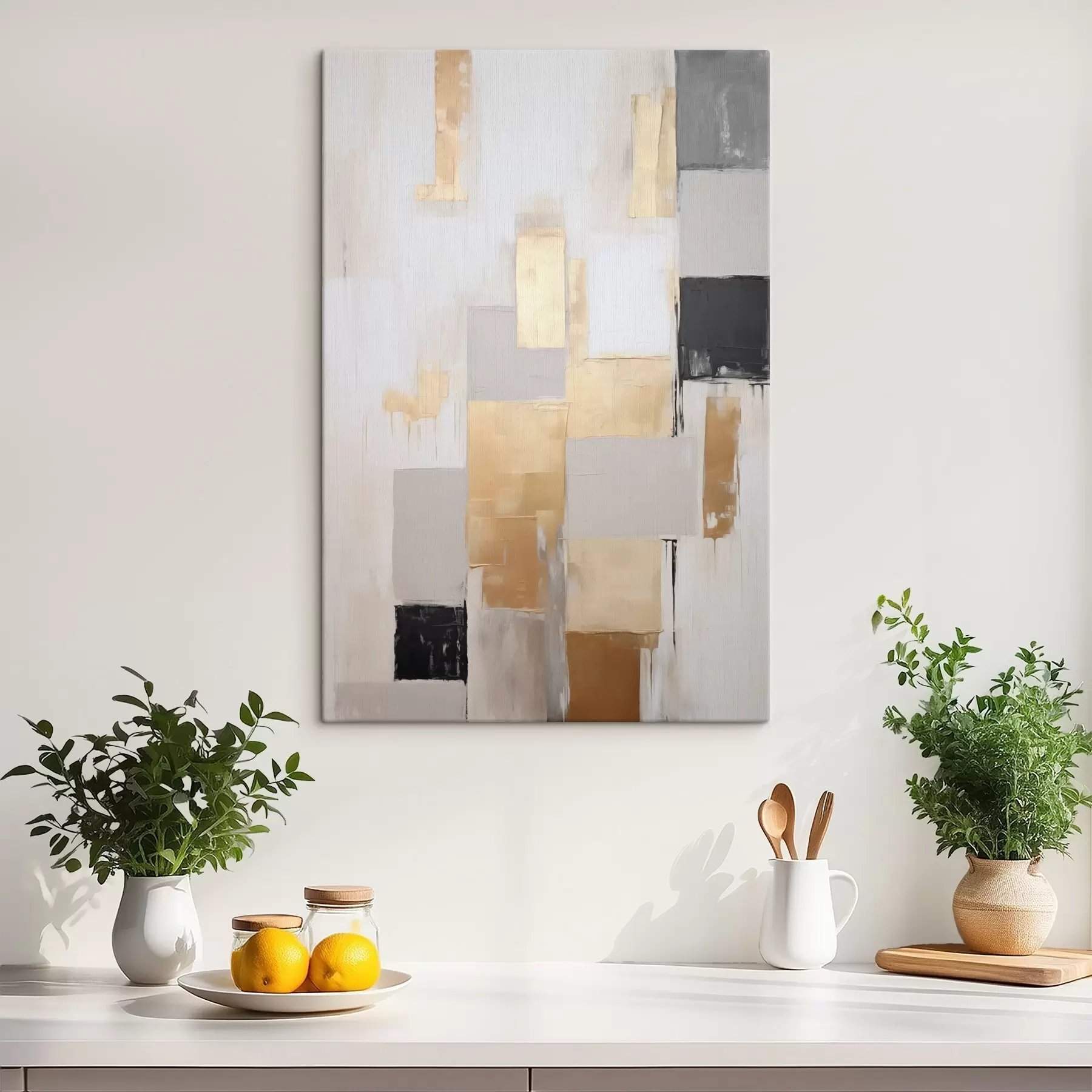  Peintures Composition abstraite imitant la peinture s49898
