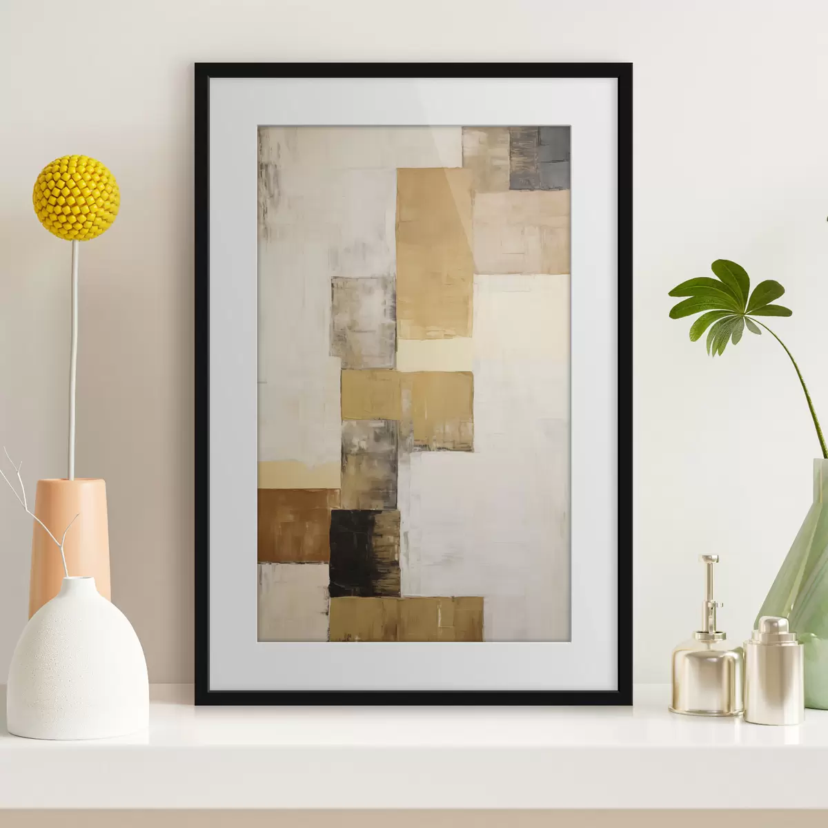 Affiche Abstraction imitation de la peinture f49897