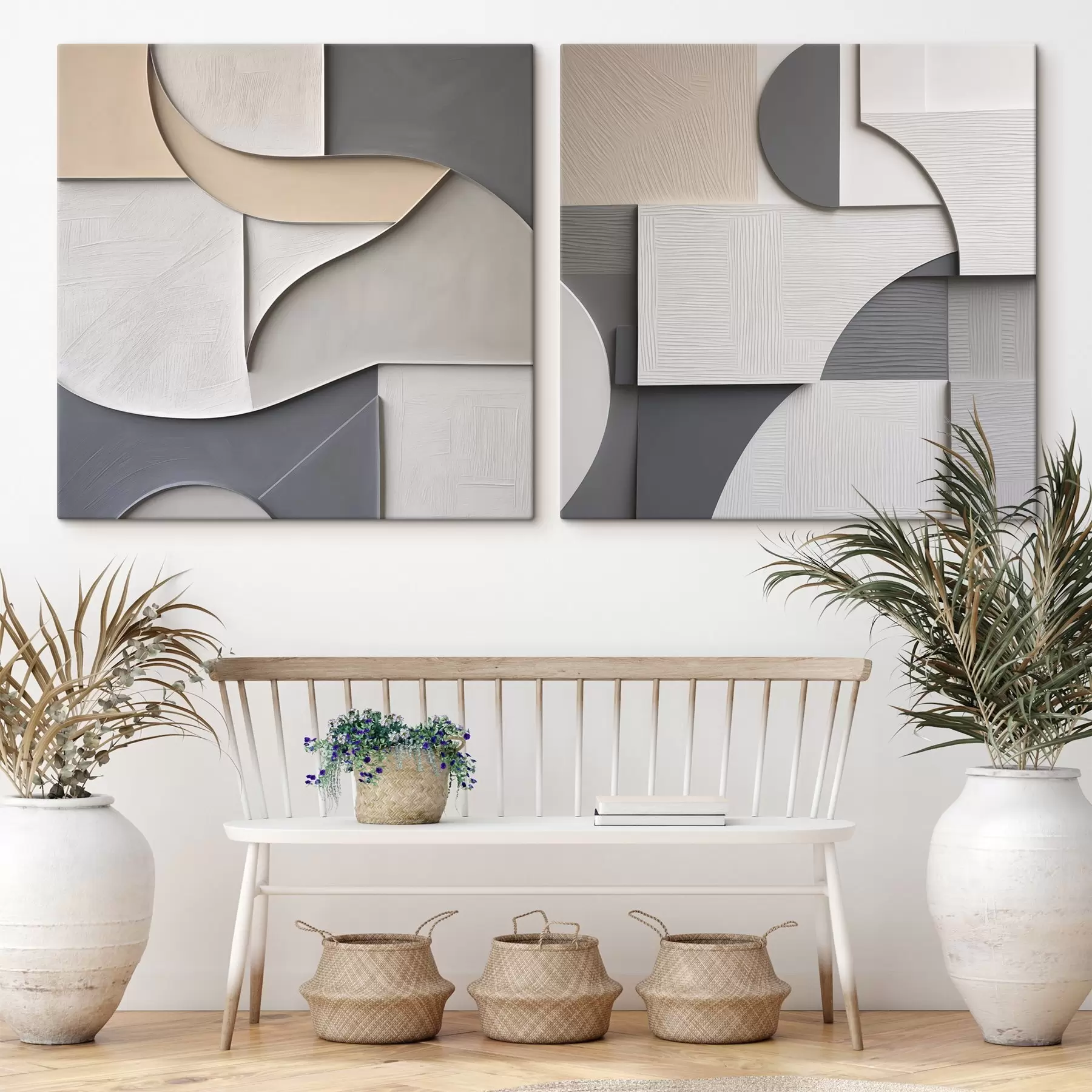  Peintures Illustration abstraite et minimaliste m30736