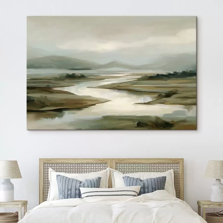  Peintures Rivière sinueuse s49910