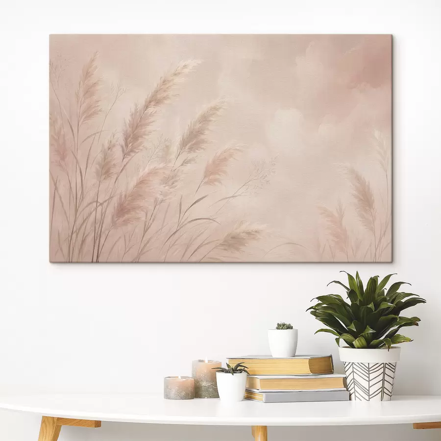  Peintures Épis de maïs et herbe de la pampa s49931