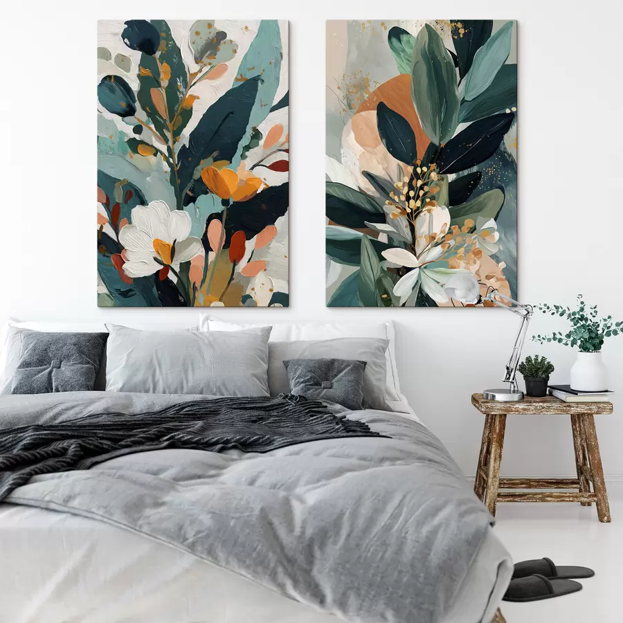  Peintures Composition botanique m30738