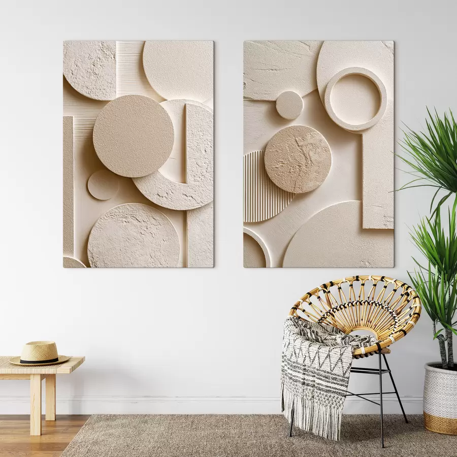  Peintures Abstraction m30740