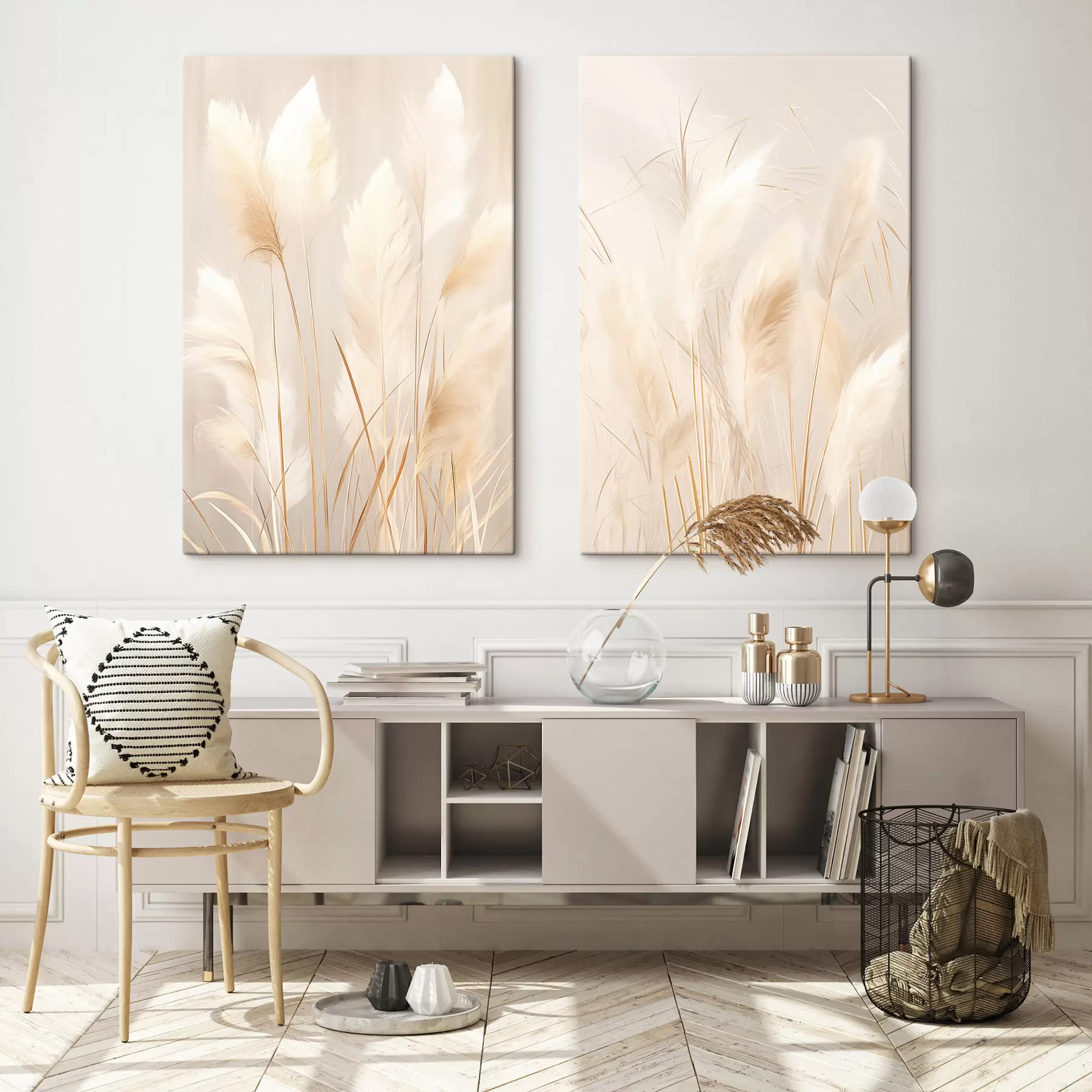  Peintures Herbe de la pampa m30741