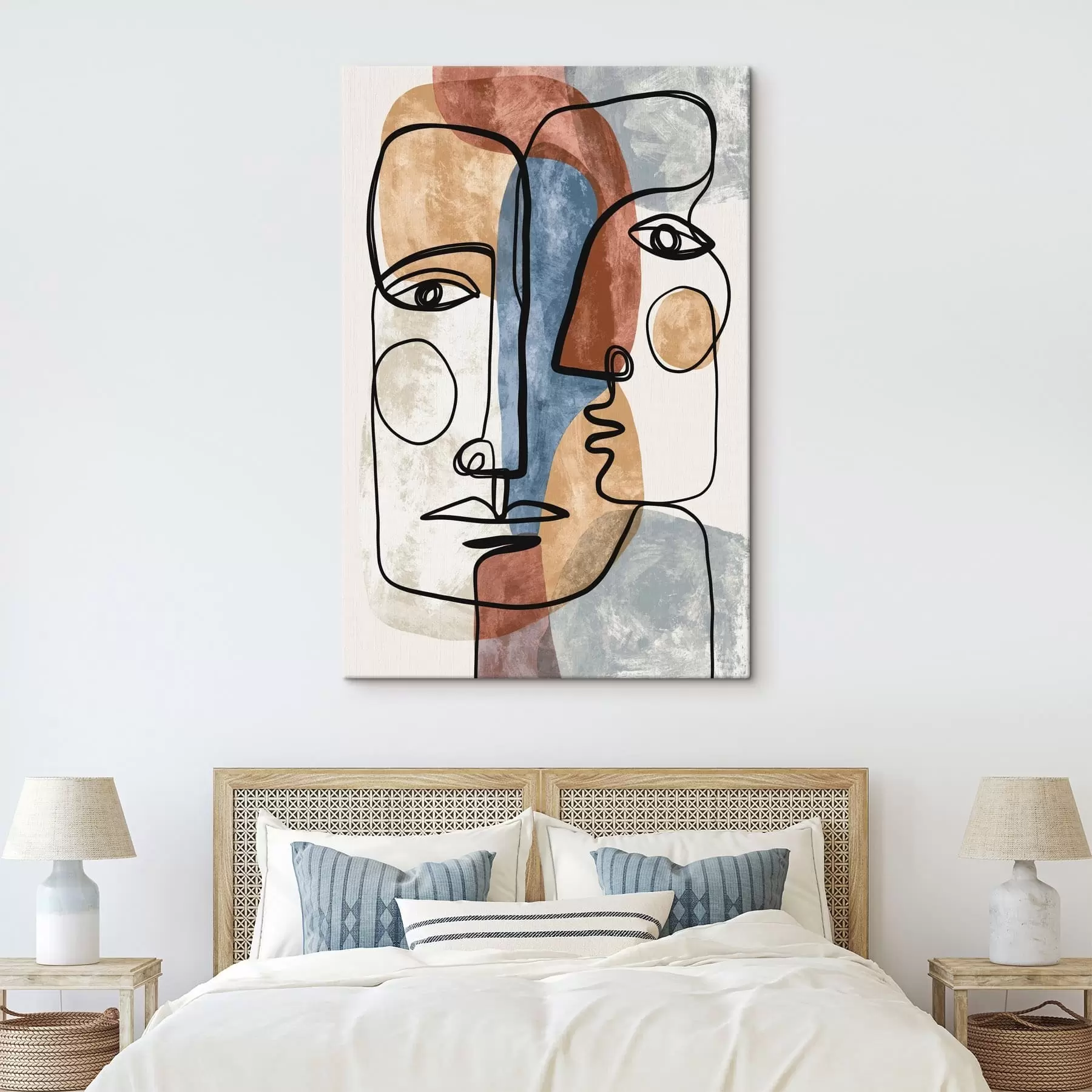  Peintures Visages abstraits s49758