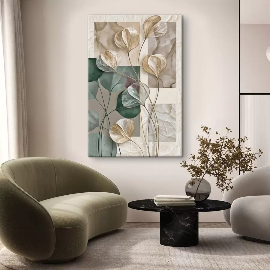  Peintures Abstraction botanique s49759