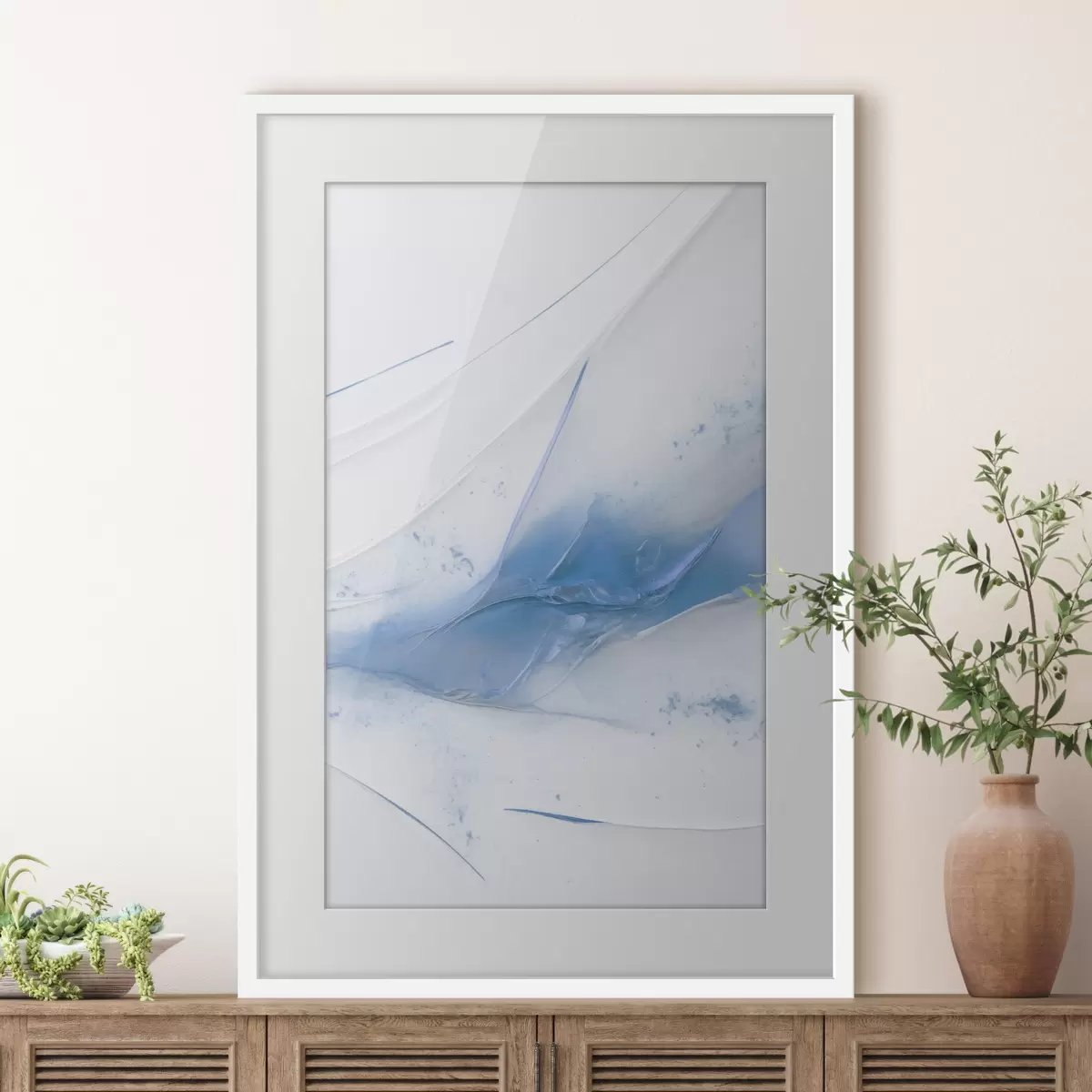 Affiche Peinture intérieure beige f49993