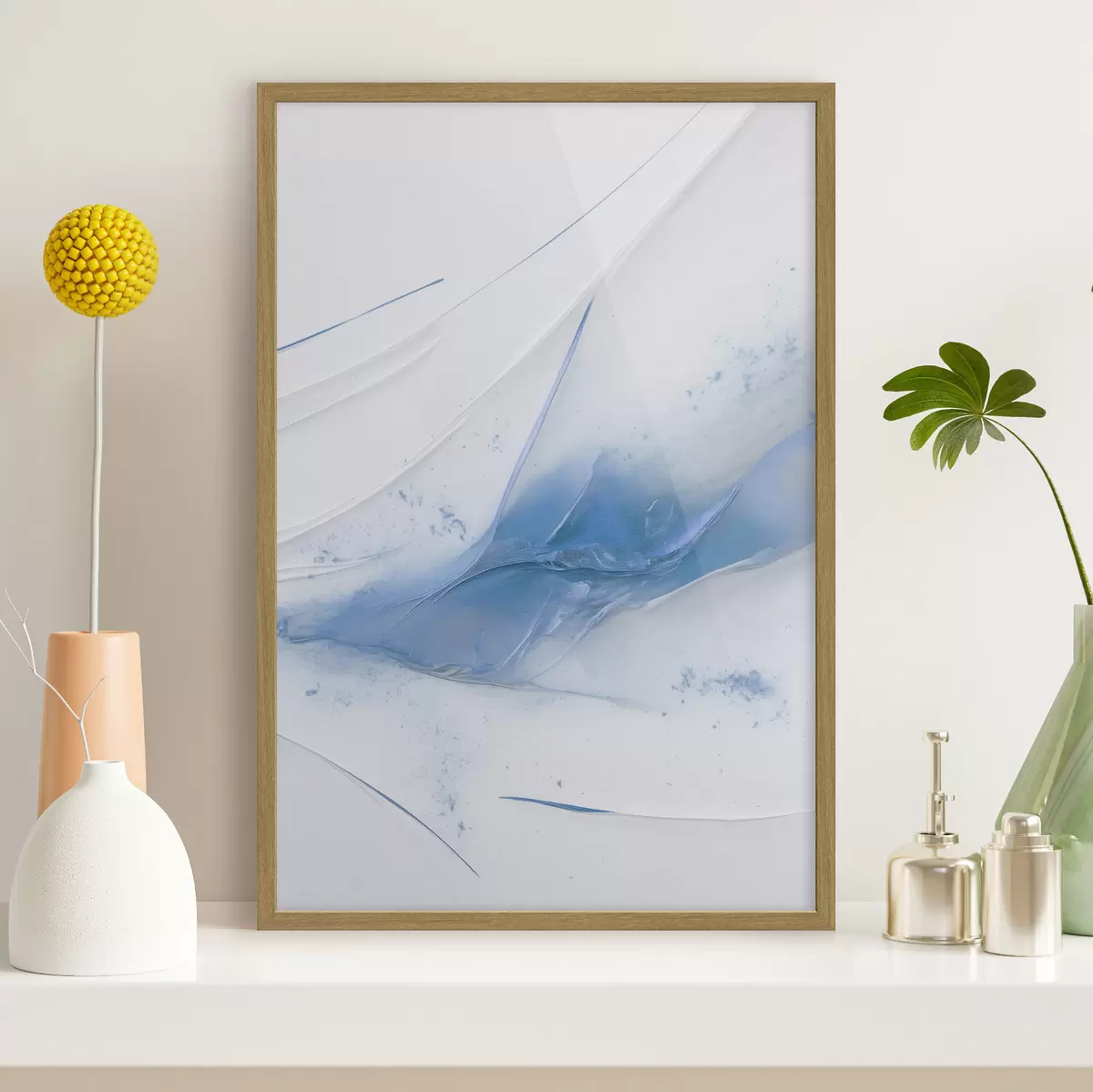 Affiche Peinture intérieure beige f49993