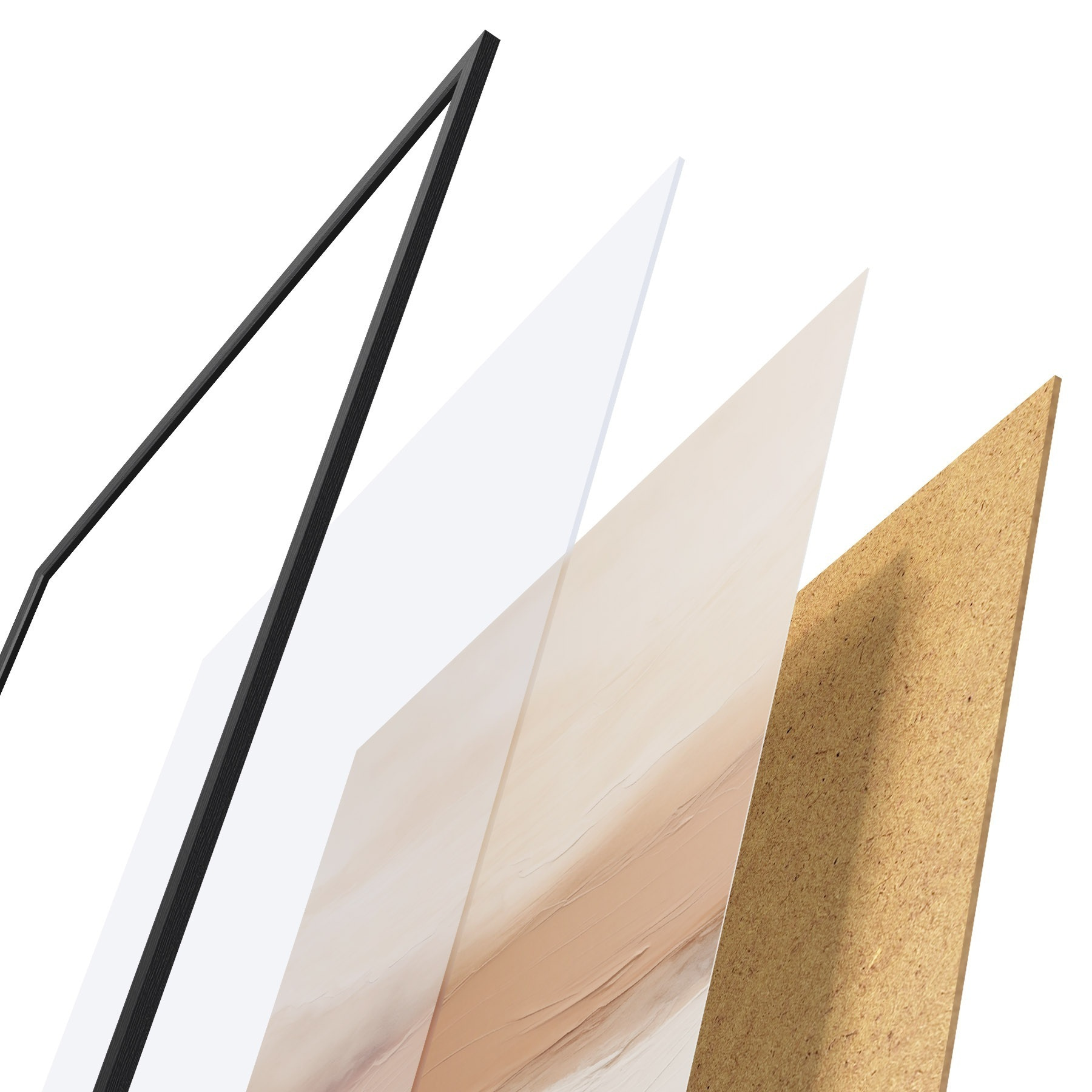 Affiche Peinture minimaliste f49994