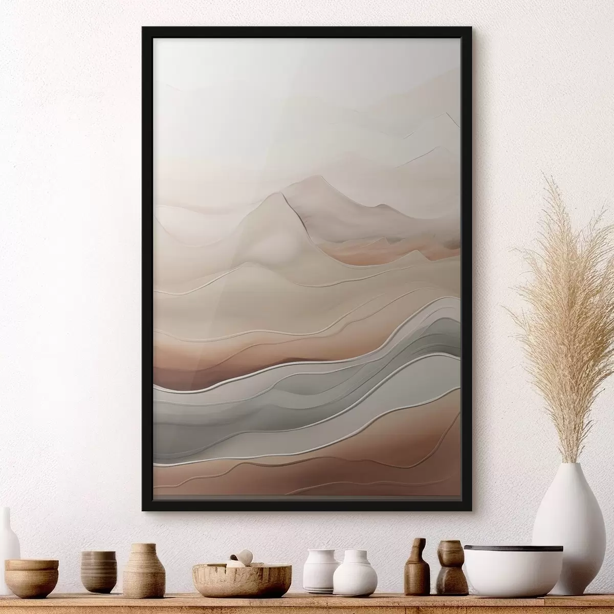 Affiche Abstraction aérienne f49996