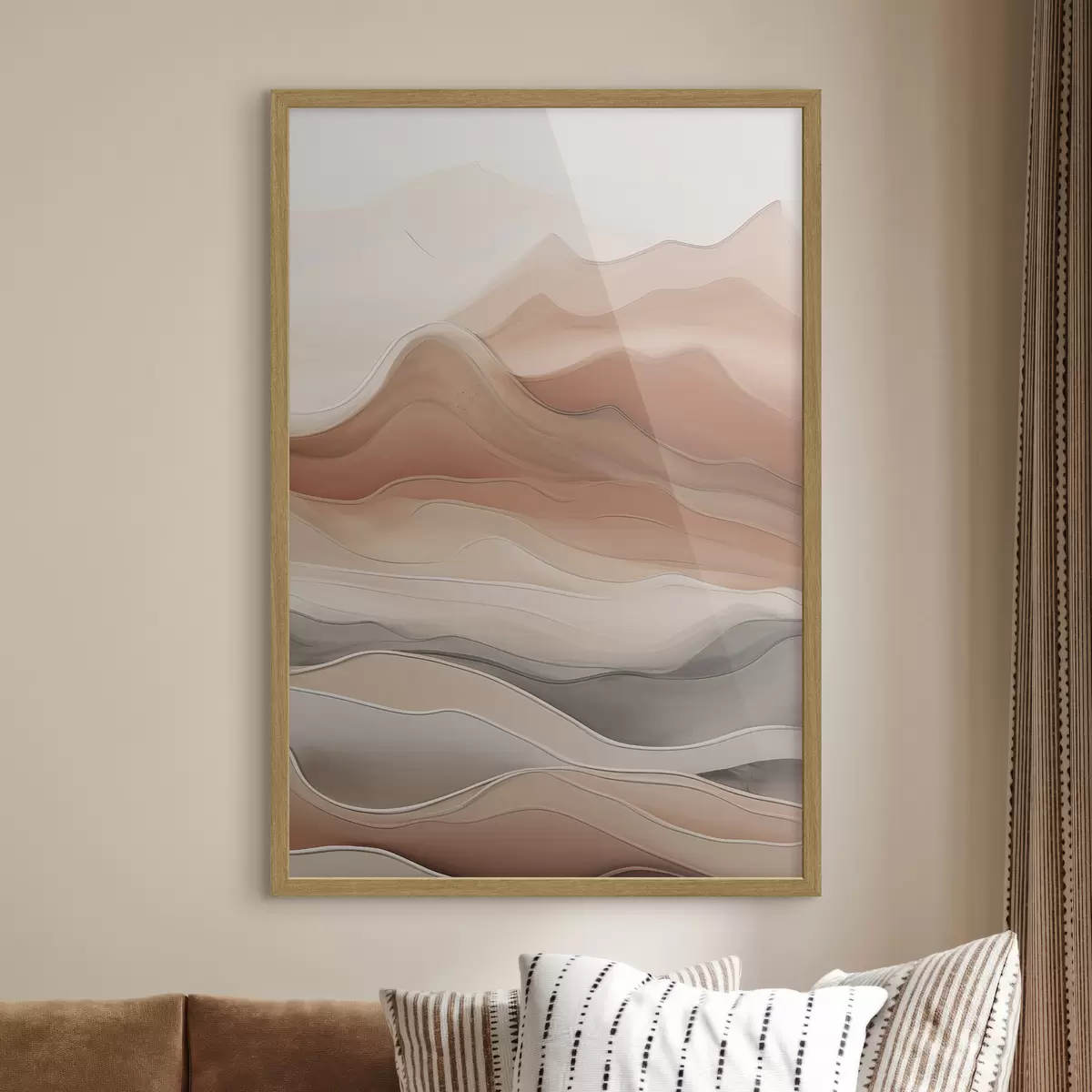 Affiche Abstraction neutre f49997